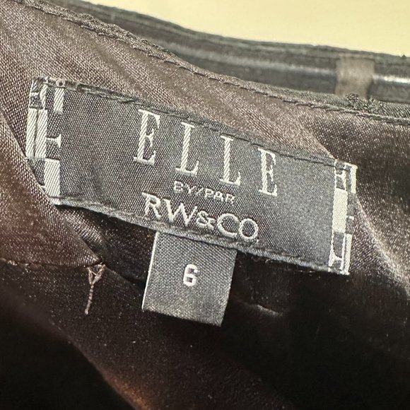 Elle By RW&CO Strapless Open Back Floral Embossed Cocktail Mini Dress - Picture 7 of 7